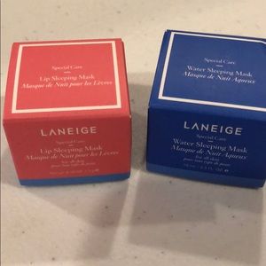 Laneige lip sleeping mask & water sleeping mask